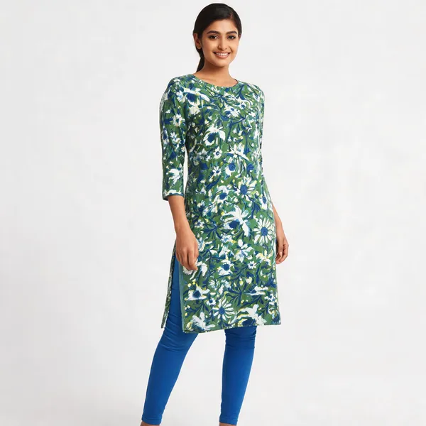 Unstiched_Multicolor_Soft_Cotton_Unstiched_Kurti_For_Women