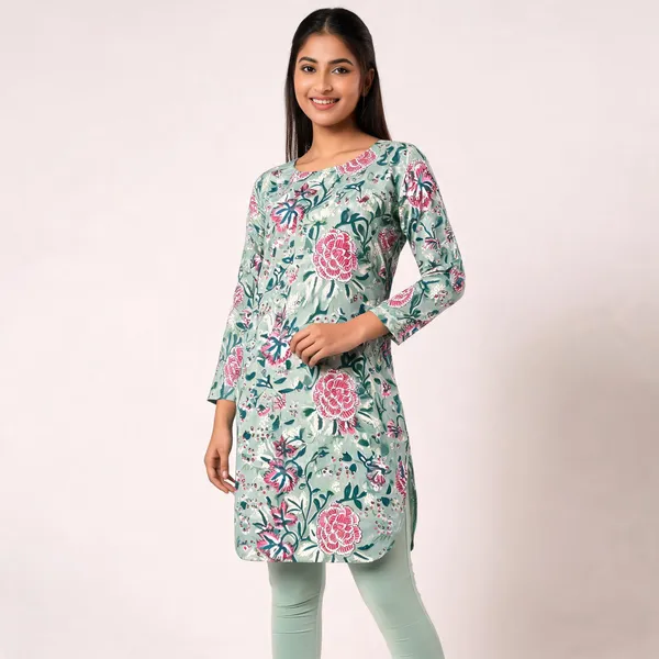 Unstiched_Multicolor_Soft_Cotton_Unstiched_Kurti_For_Women