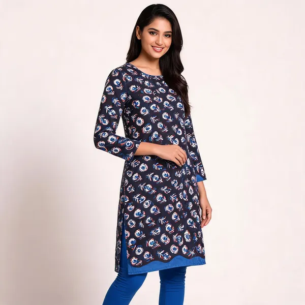 Unstiched_Multicolor_Soft_Cotton_Unstiched_Kurti_For_Women