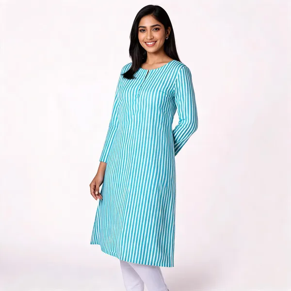 Unstiched_Sky_Blue_Soft_Cotton_Unstiched_Kurti_For_Women