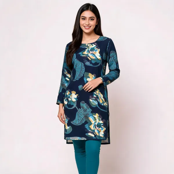 Unstiched_Multicolor_Soft_Cotton_Unstiched_Kurti_For_Women