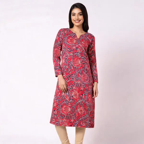 Unstiched_Multicolor_Soft_Cotton_Unstiched_Kurti_For_Women