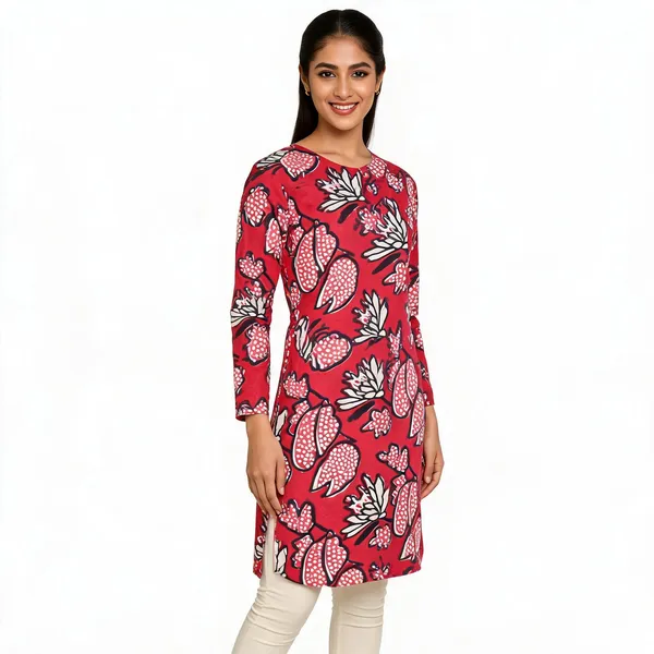 Unstiched_Multicolor_Soft_Cotton_Unstiched_Kurti_For_Women