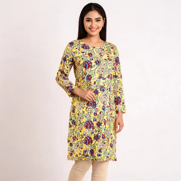 Unstiched_Multicolor_Soft_Cotton_Unstiched_Kurti_For_Women