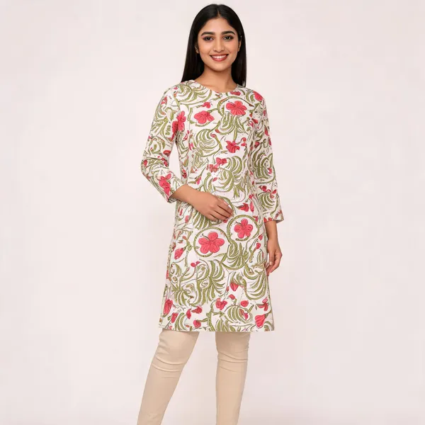 Unstiched_Multicolor_Soft_Cotton_Unstiched_Kurti_For_Women