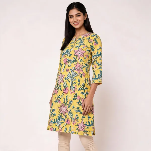 Unstiched_Multicolor_Soft_Cotton_Unstiched_Kurti_For_Women