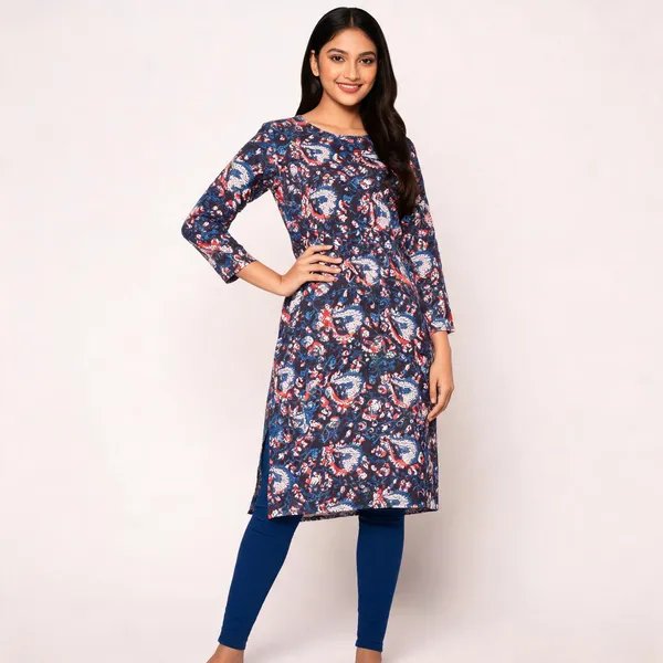 Unstiched_Multicolor_Soft_Cotton_Unstiched_Kurti_For_Women
