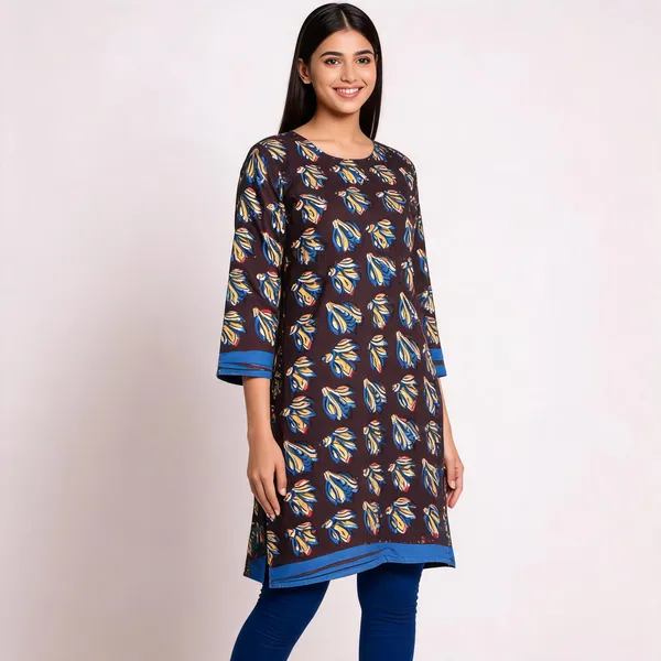 Unstiched_Multicolor_Soft_Cotton_Unstiched_Kurti_For_Women