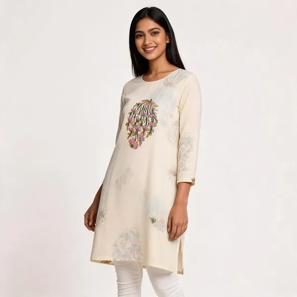 Unstiched_Multicolor_Soft_Cotton_Unstiched_Kurti_For_Women