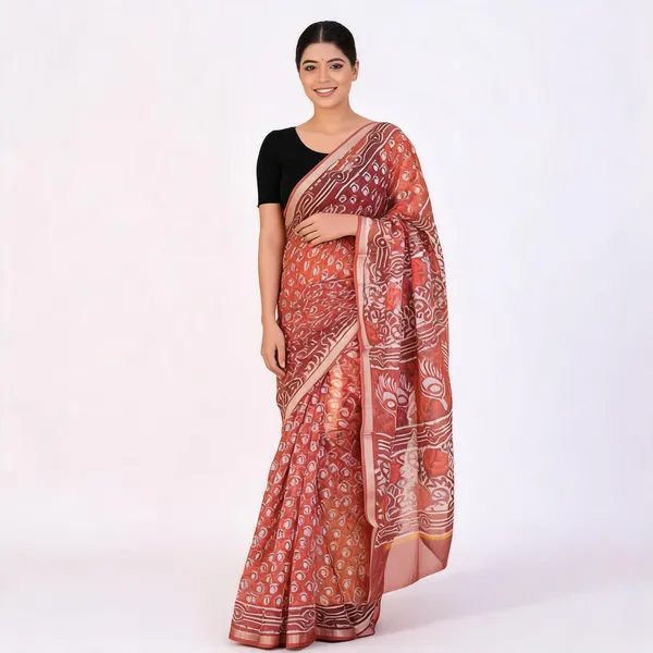 Multicolor_Soft_Cotton_Saree_For_Women