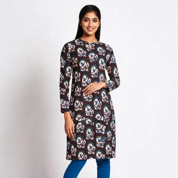 Unstiched_Multicolor_Soft_Cotton_Unstiched_Kurti_For_Women