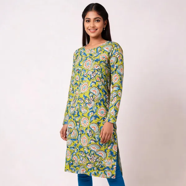 Unstiched_Multicolor_Soft_Cotton_Unstiched_Kurti_For_Women