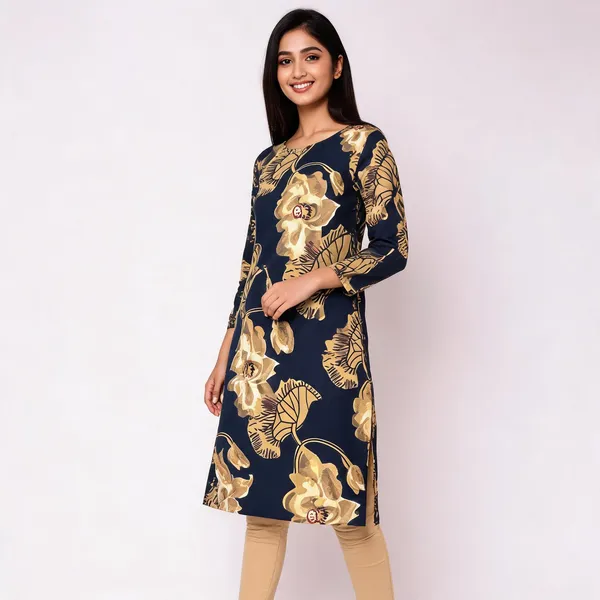 Unstiched_Multicolor_Soft_Cotton_Unstiched_Kurti_For_Women