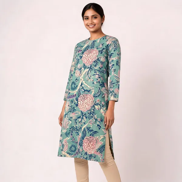 Unstiched_Multicolor_Soft_Cotton_Unstiched_Kurti_For_Women