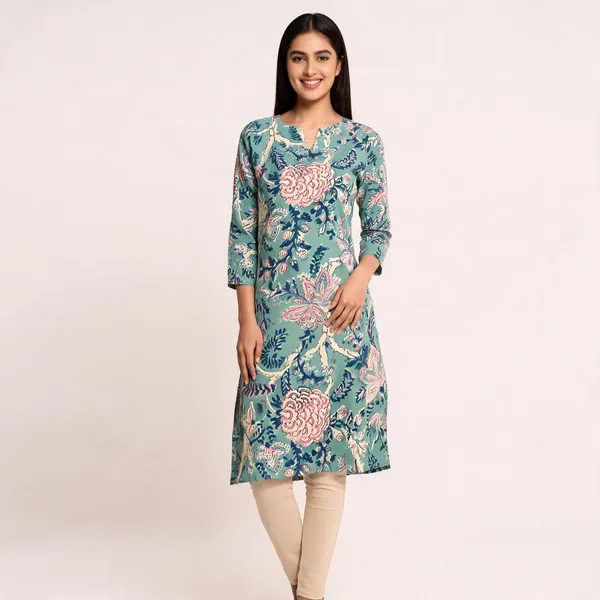 Unstiched_Multicolor_Soft_Cotton_Unstiched_Kurti_For_Women