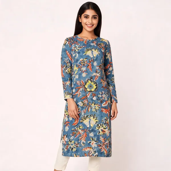 Unstiched_Multicolor_Soft_Cotton_Unstiched_Kurti_For_Women