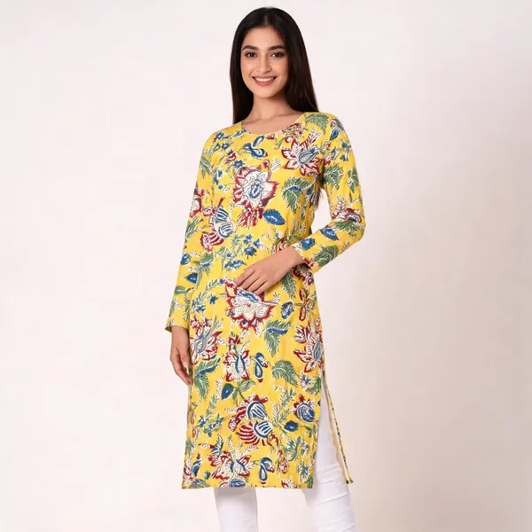 Unstiched_Multicolor_Soft_Cotton_Unstiched_Kurti_For_Women
