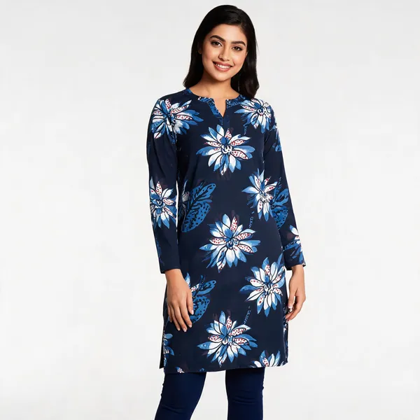 Unstiched_Multicolor_Soft_Cotton_Unstiched_Kurti_For_Women