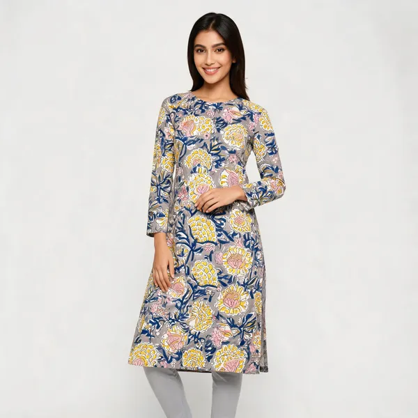 Unstiched_Multicolor_Soft_Cotton_Unstiched_Kurti_For_Women