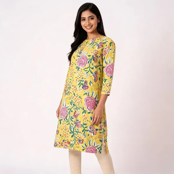 Unstiched_Multicolor_Soft_Cotton_Unstiched_Kurti_For_Women