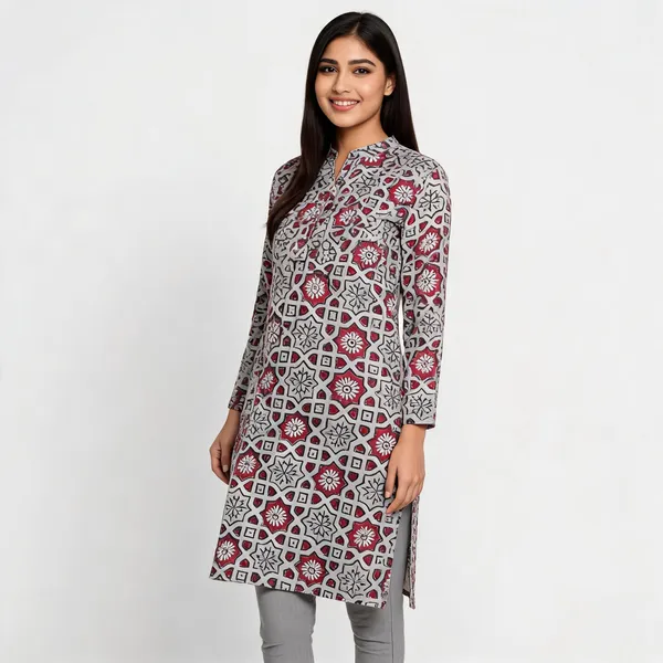 Unstiched_Multicolor_Soft_Cotton_Unstiched_Kurti_For_Women