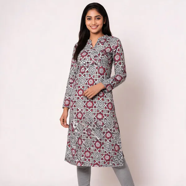 Unstiched_Multicolor_Soft_Cotton_Unstiched_Kurti_For_Women