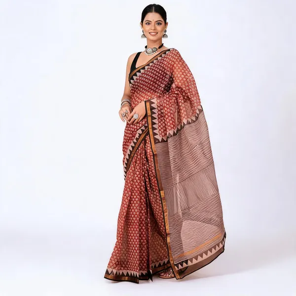 Multicolor_Soft_Cotton_Saree_For_Women