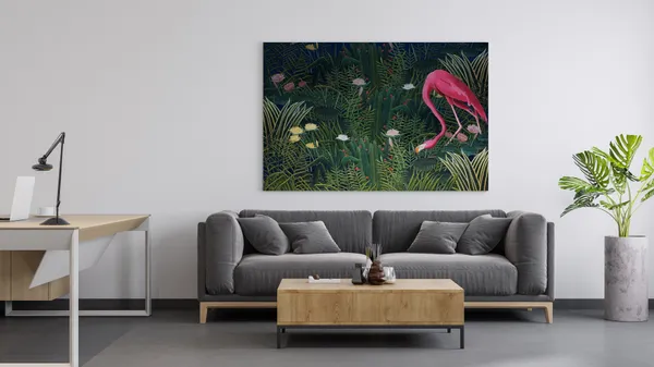 Midnight_Oasis_Tropical_Flamingo_&_Lotus_Wall_Decor_Art