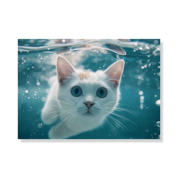 Blue_Eyes_Underwater_Cat_Canvas_Art