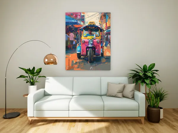 Colorful_Indian_Tuk_Tuk_Street_Canvas_Art