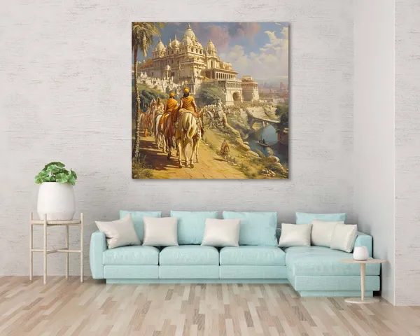 Ancient_Indian_Kingdom_Canvas_Art