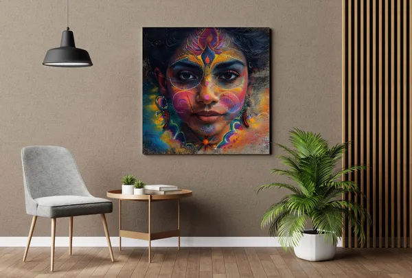 Colorful_Tribal_Face_Abstract_Canvas_Art