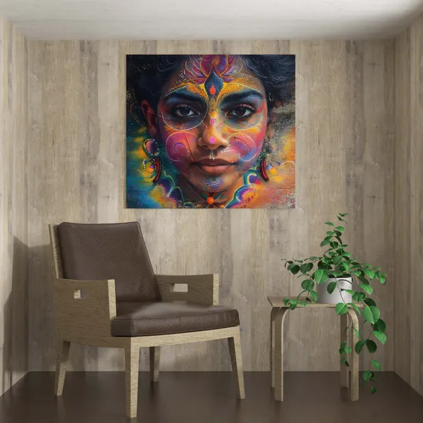 Colorful_Tribal_Face_Abstract_Canvas_Art