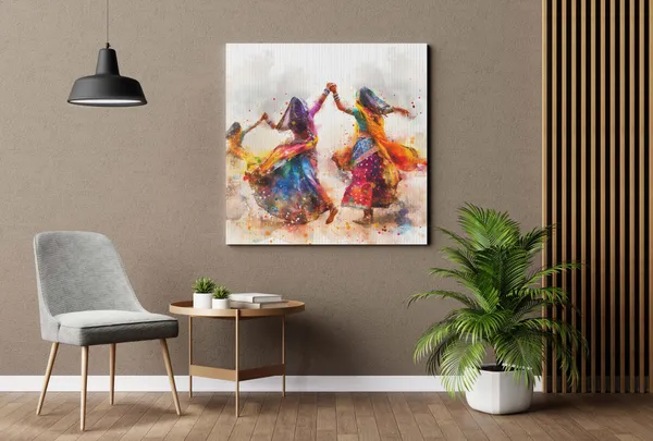 Colorful_Rajasthani_Folk_Dance_Canvas_Art