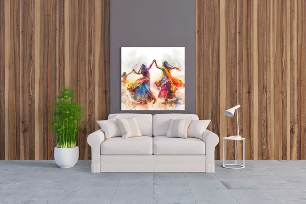 Colorful_Rajasthani_Folk_Dance_Canvas_Art