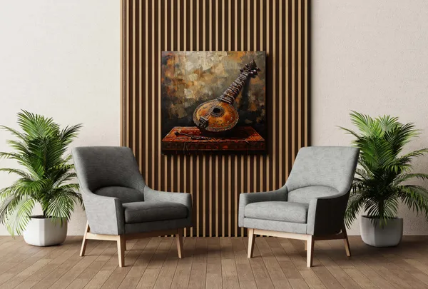 Vintage_Indian_Sitar_Canvas_Art
