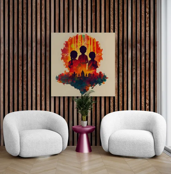 Abstract_Indian_Childhood_Canvas_Art
