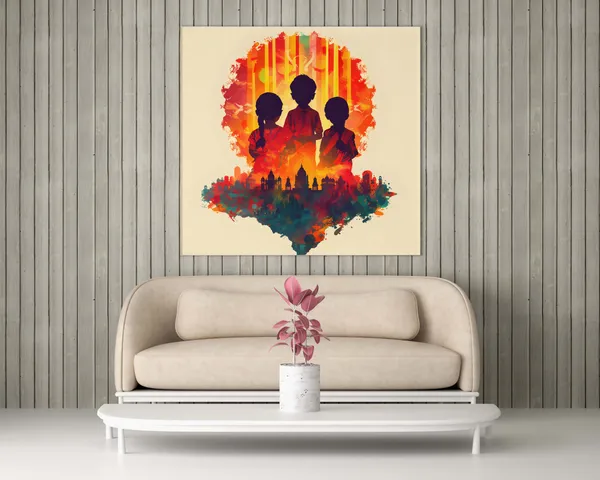 Abstract_Indian_Childhood_Canvas_Art