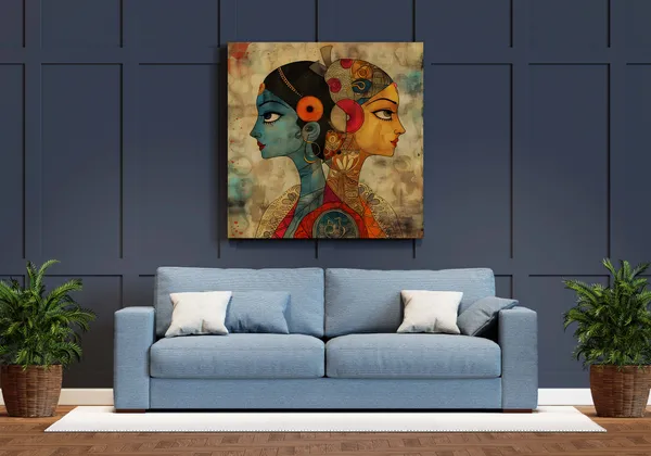 Abstract_Dual_Faces_Modern_Canvas_Art