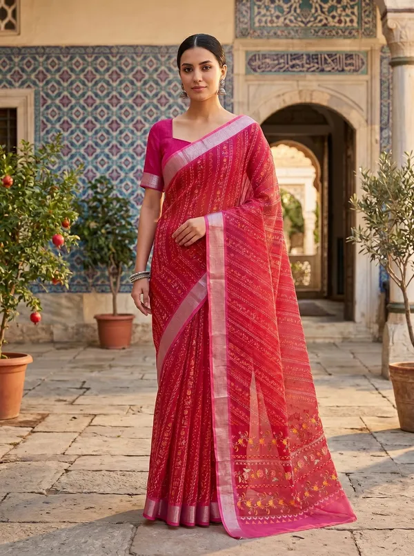 Pink_Art_Silk_Cotton_Digital_Printed_Saree_with_Silver_Zari_&_Pink_Border