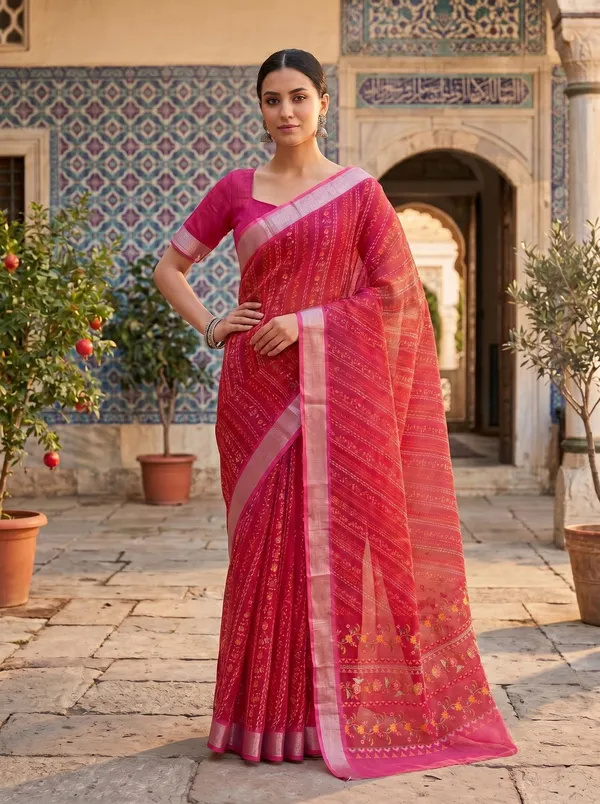 Pink_Art_Silk_Cotton_Digital_Printed_Saree_with_Silver_Zari_&_Pink_Border
