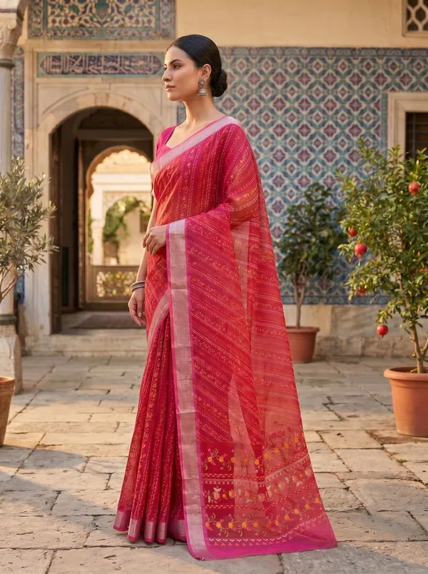 Pink_Art_Silk_Cotton_Digital_Printed_Saree_with_Silver_Zari_&_Pink_Border