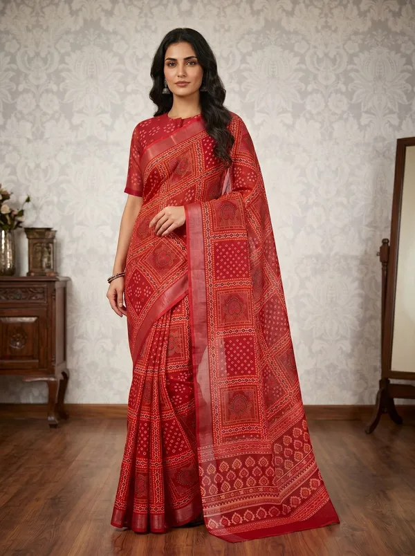 Red_Art_Silk_Cotton_Digital_Printed_Saree_with_Silver_Zari_Border