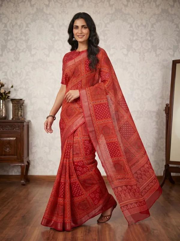 Red_Art_Silk_Cotton_Digital_Printed_Saree_with_Silver_Zari_Border