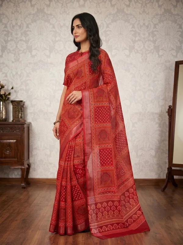 Red_Art_Silk_Cotton_Digital_Printed_Saree_with_Silver_Zari_Border