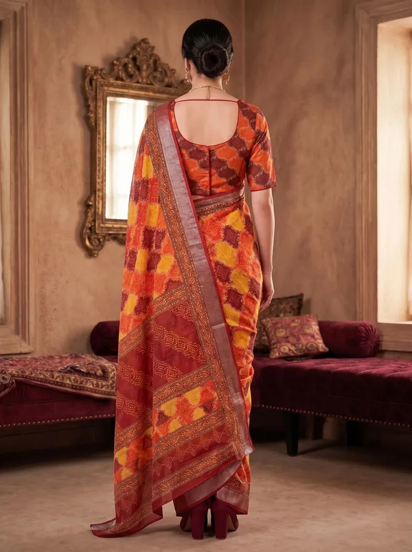 Multi-Color_Digital_Printed_Art_Silk_Cotton_Saree_with_Silver_Zari_Border