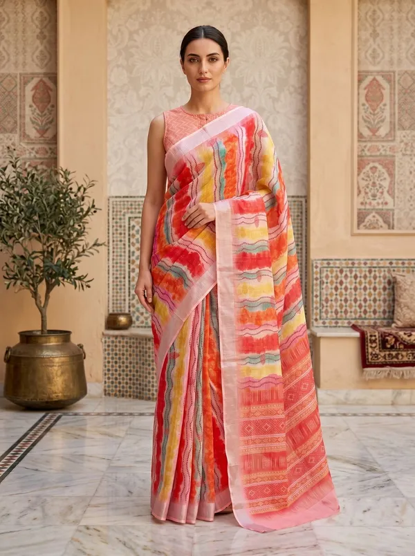 Art_Silk_Cotton_Multi_Color_Digital_Printed_Saree_with_Silver_Zari_Border