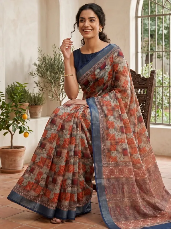 Art_Silk_Cotton_Multi-color_Digital_Printed_Saree_with_Silver_Zari_Border