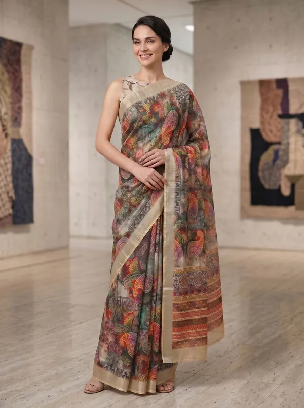 Multi_Color_Art_Silk_Cotton_Digital_Printed_Saree_with_Silver_Zari_Border