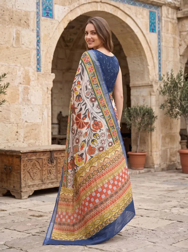 Art_Silk_Cotton_Digital_Print_Saree_with_Multi_Floral_&_Geometric_Patterns